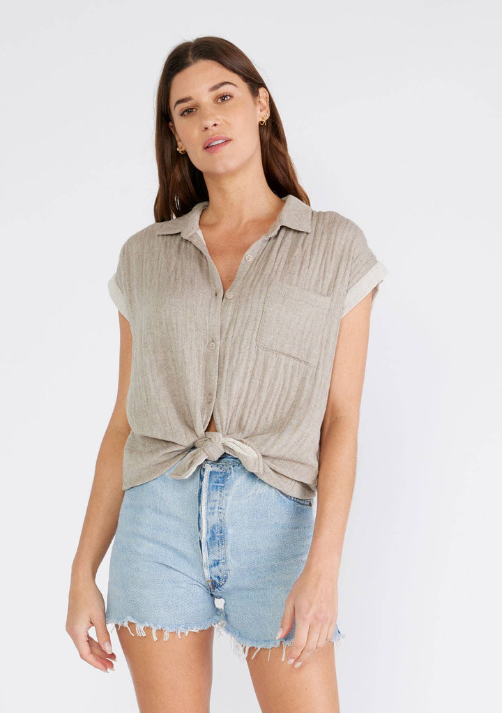 COTTON DOLAN SLEEVE TOP