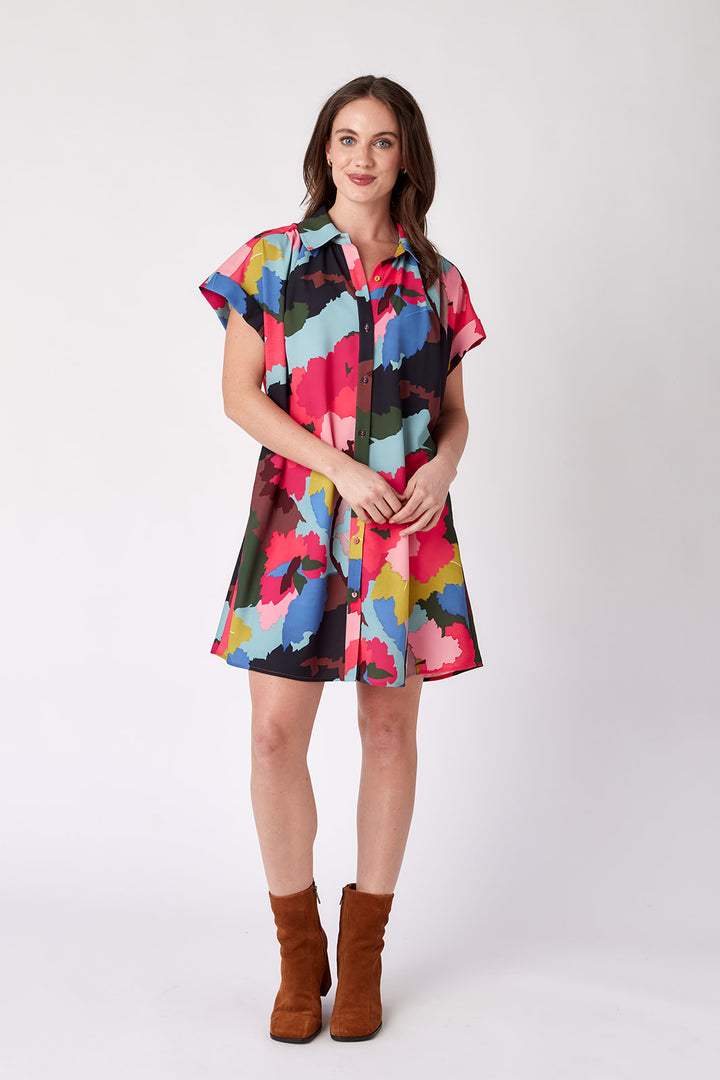 MINI SHIRT DRESS