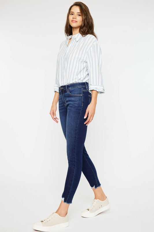 Mid RIse Ankle Skinny Jeans