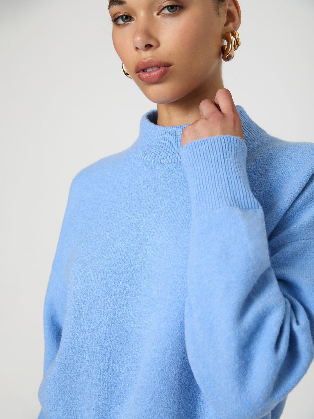 Vhari Mock Neck Sweater