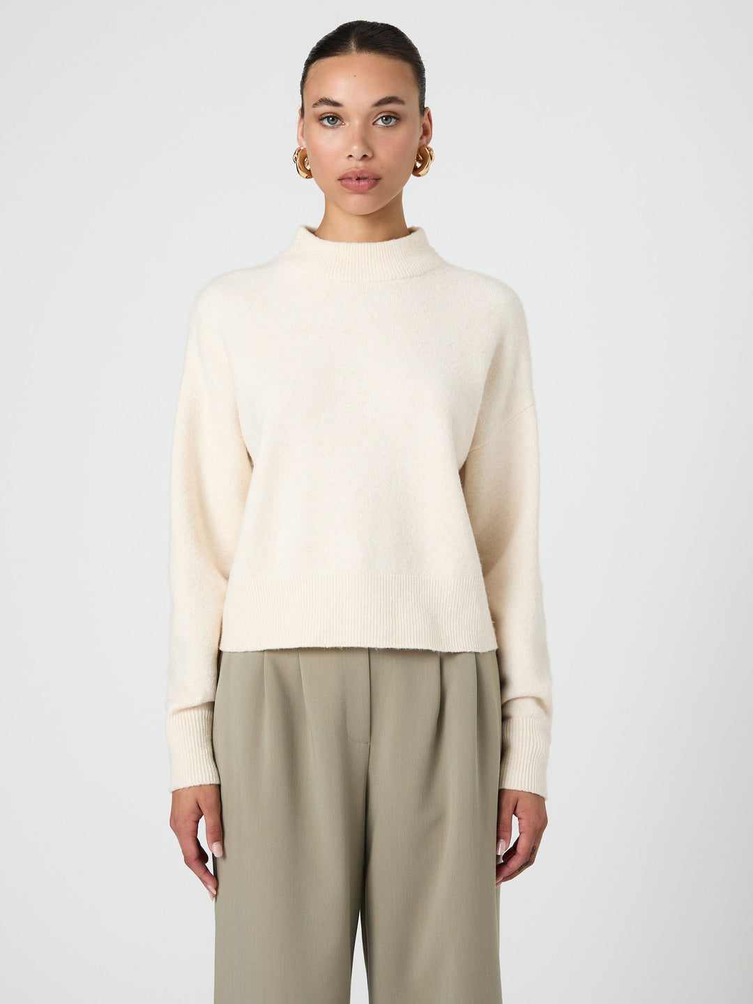 Vhari Mock Neck Sweater