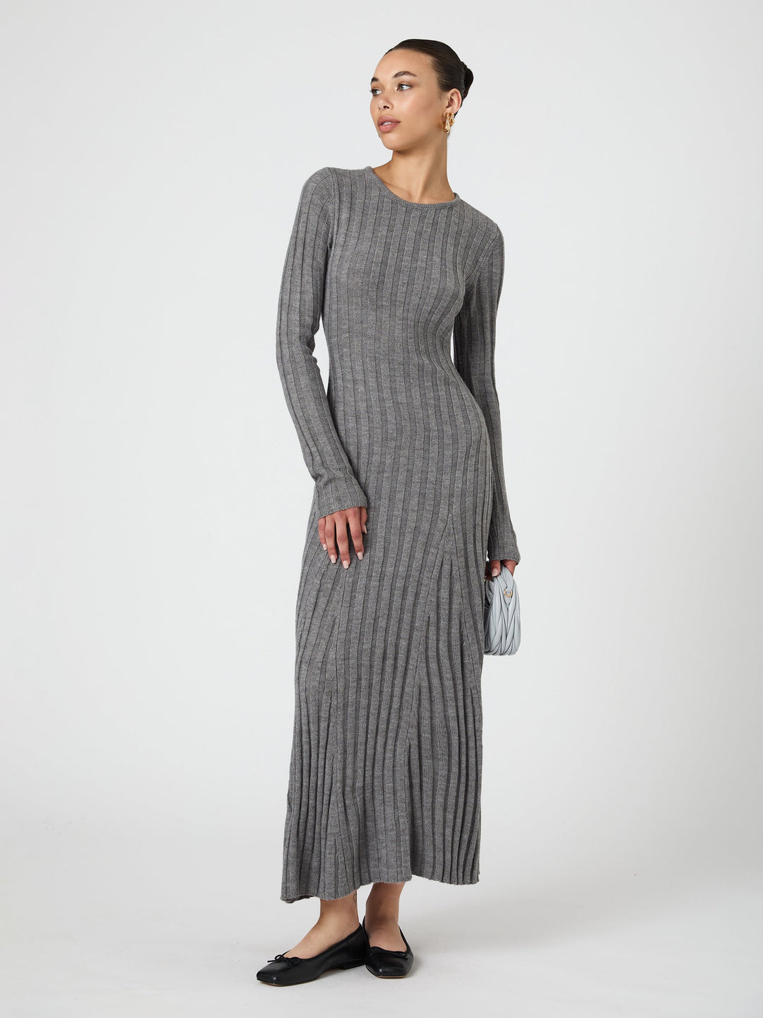 Babysoft Long Sleeve Midi Dress