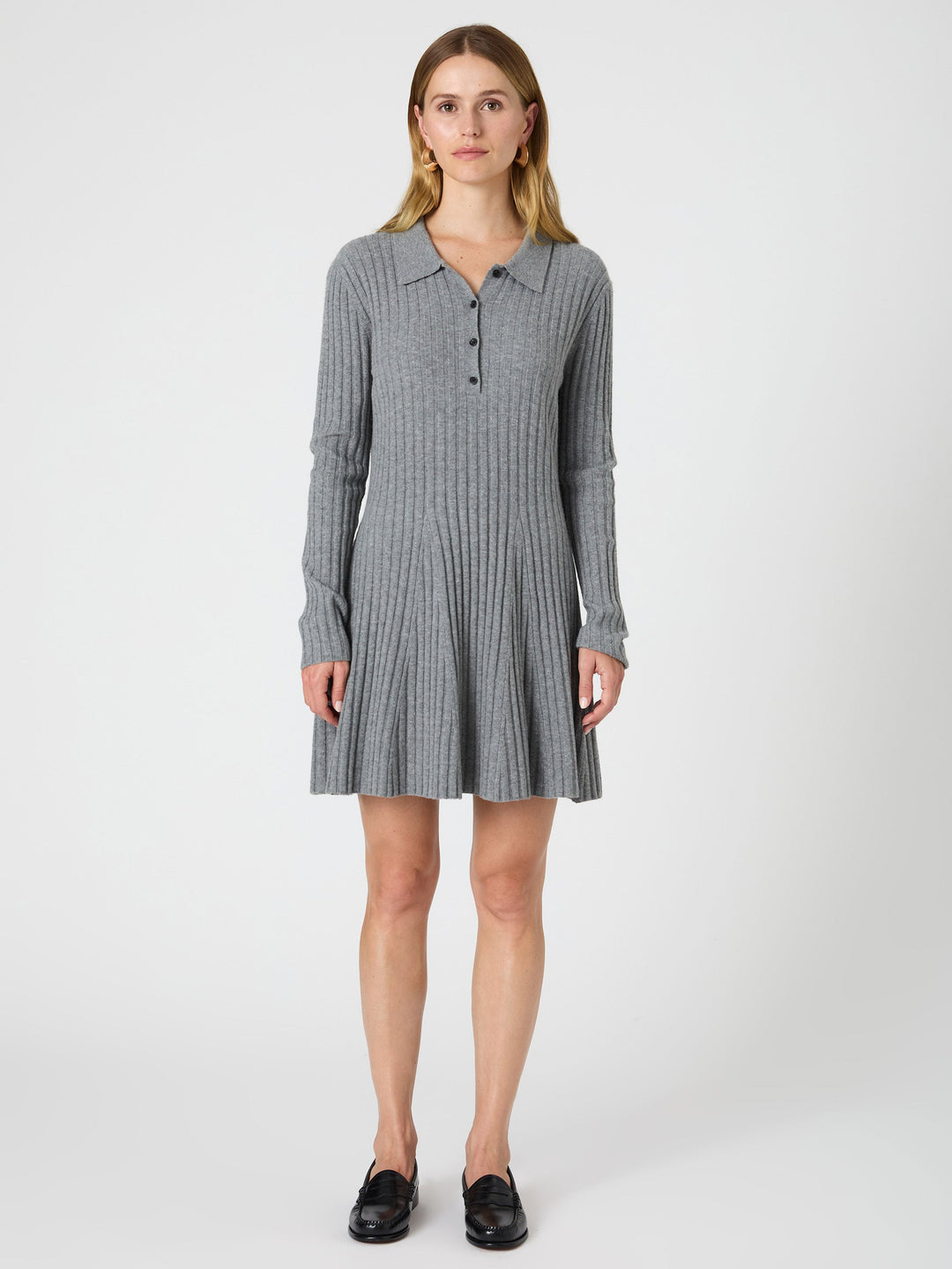 Vhari Button Up Dress