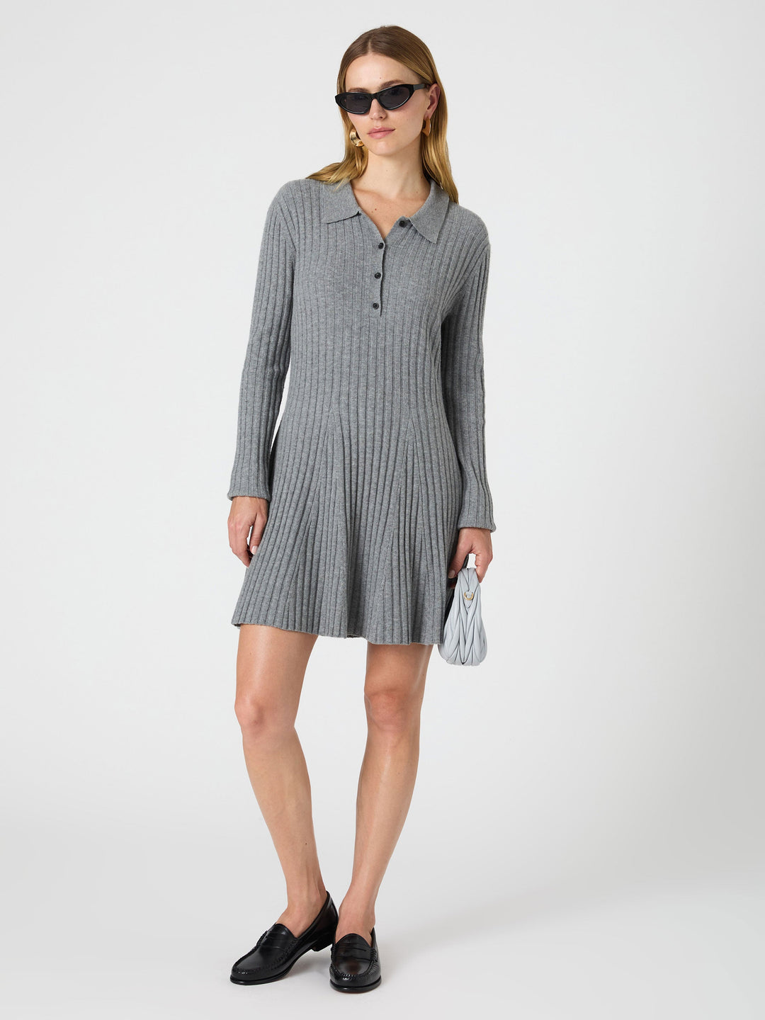 Vhari Button Up Dress