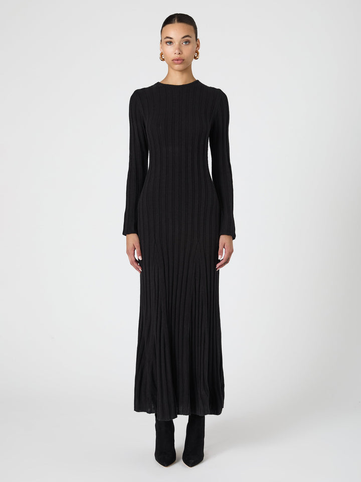 Babysoft Long Sleeve Midi Dress