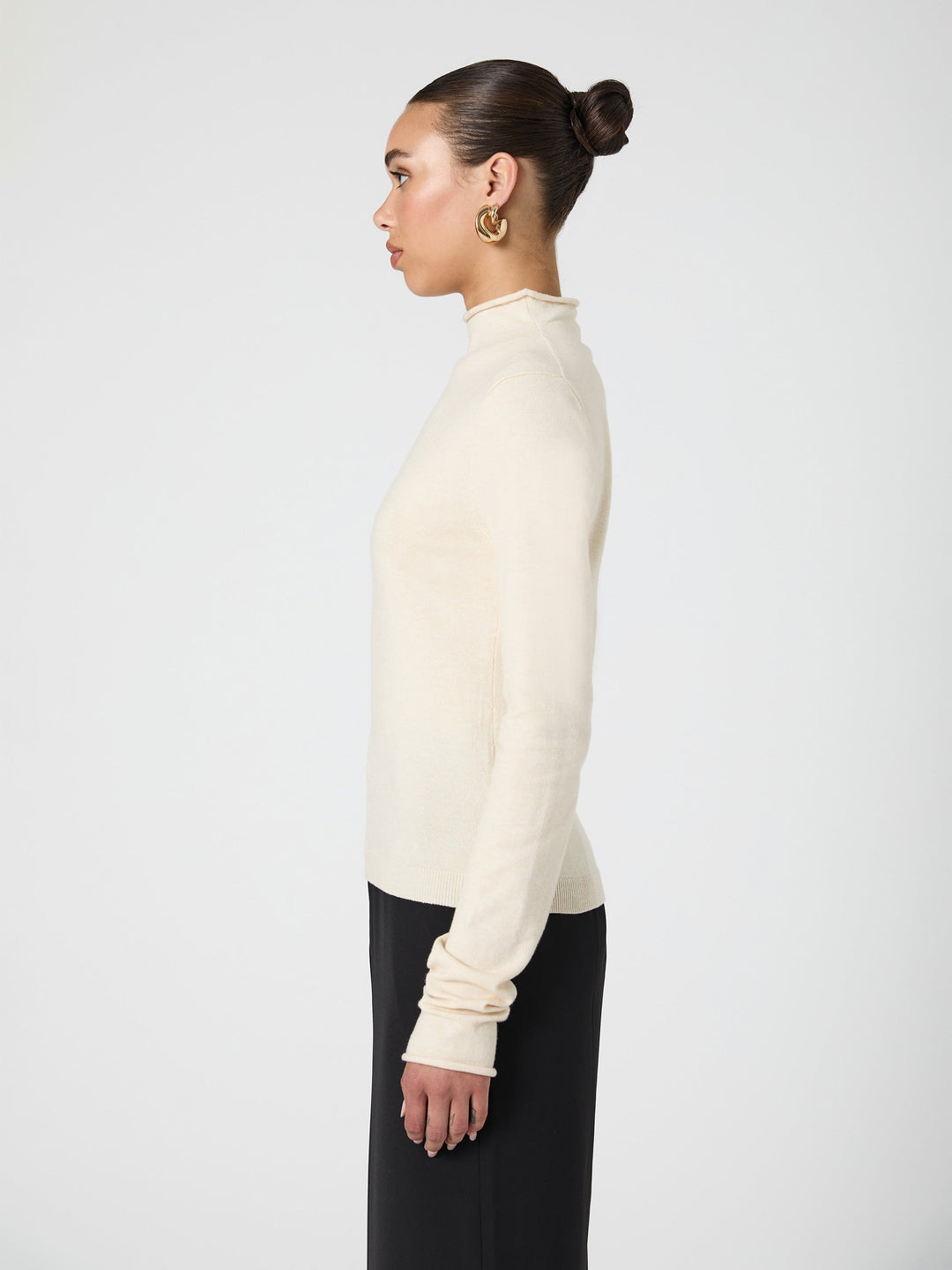 Cosysoft Fitted High Neck Sweater