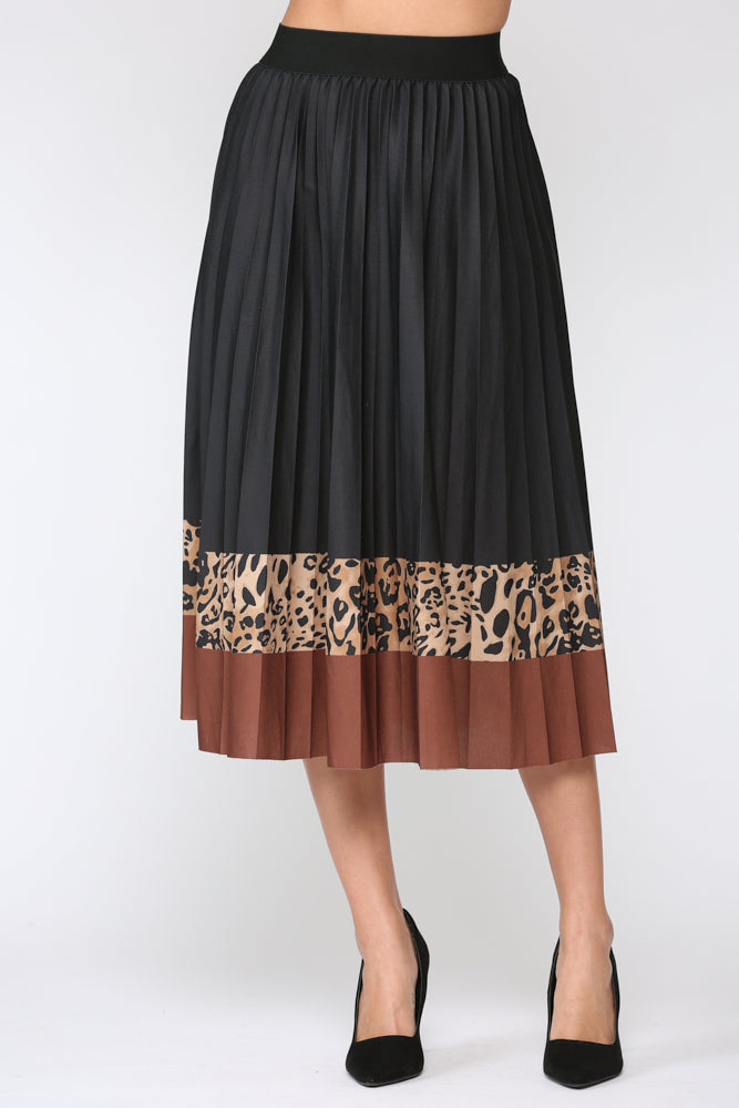 Winsley Animal Print Skirt