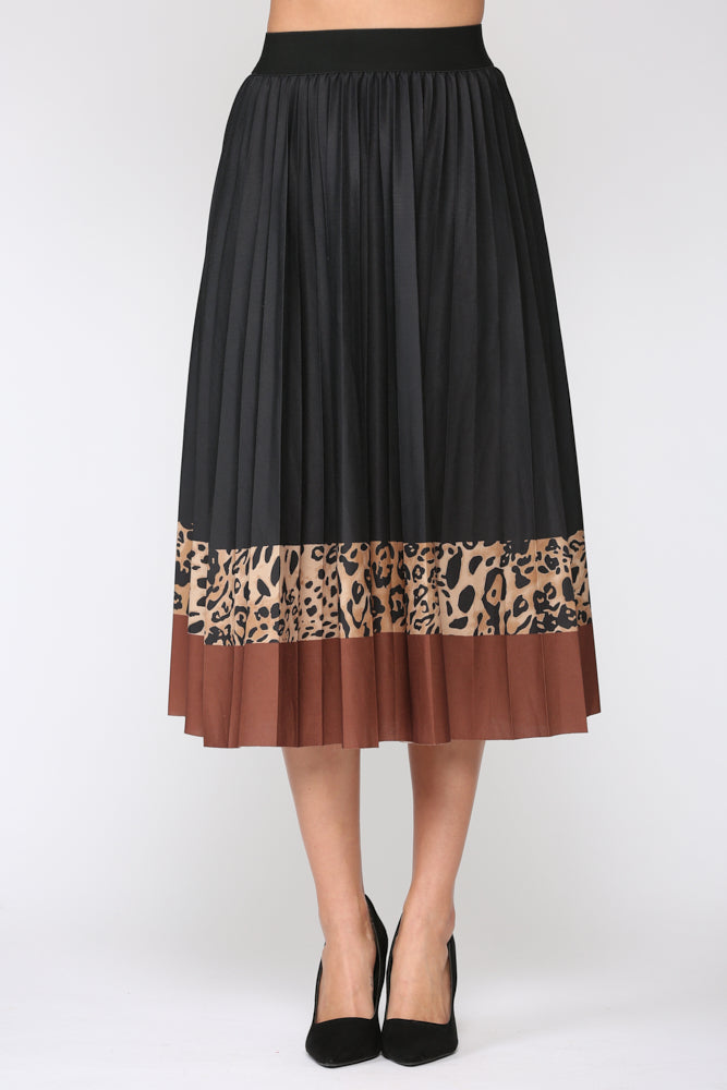 Winsley Animal Print Skirt