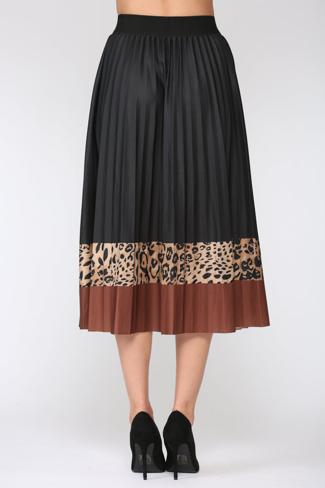 Winsley Animal Print Skirt