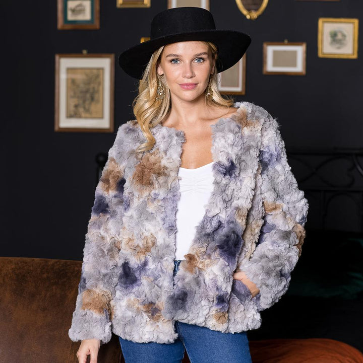 Juliana Faux Fur Jacket