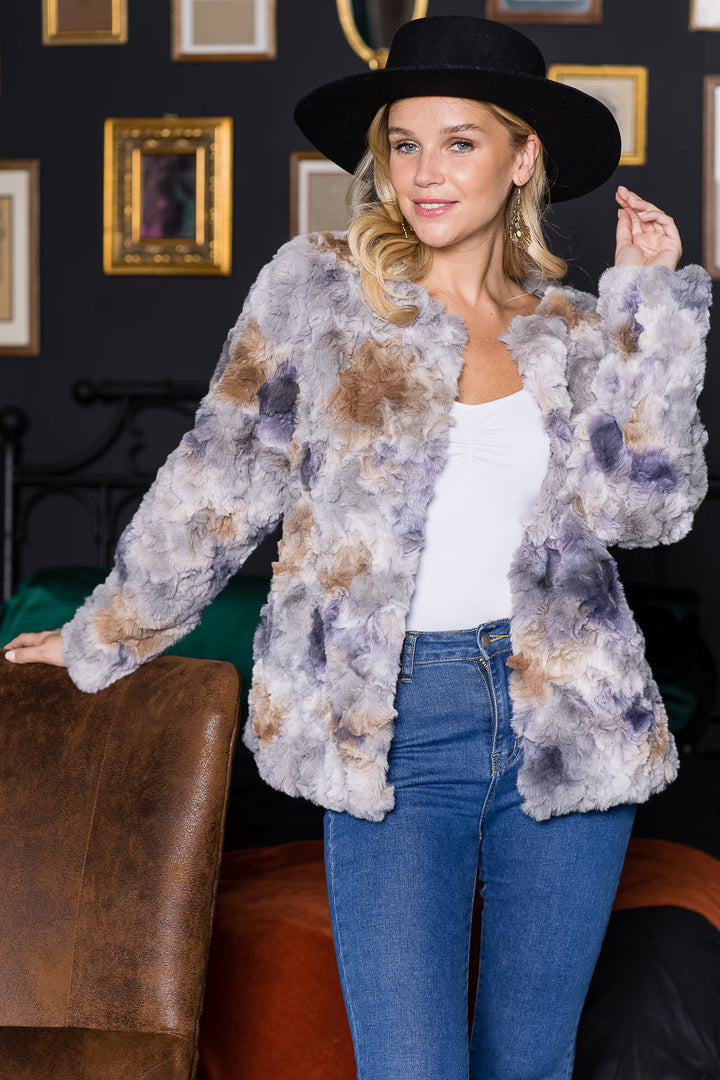 Juliana Faux Fur Jacket