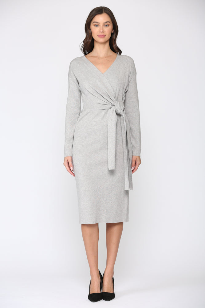 Shay Sweater Wrap Dress