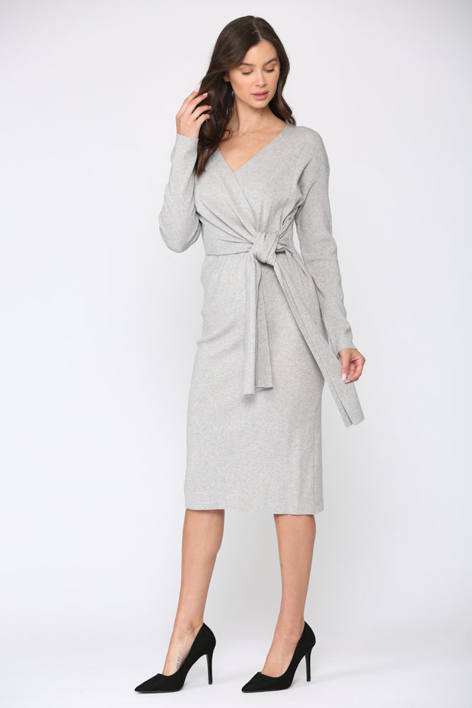 Shay Sweater Wrap Dress