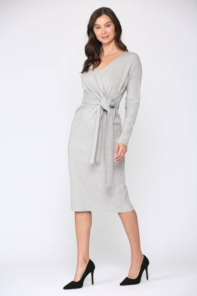 Shay Sweater Wrap Dress