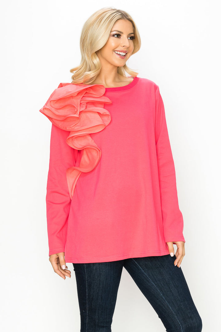 Reisa Pointe Knit Top