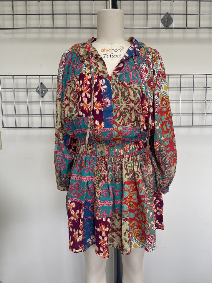 TENLEY TAPESTRY DRESS