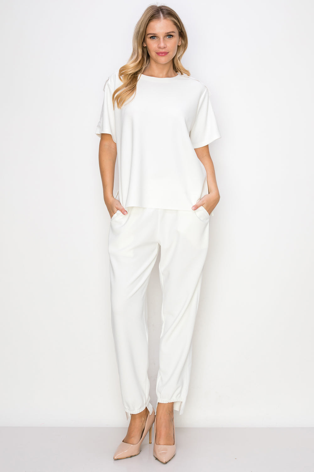 Katie Crepe Knit Pant