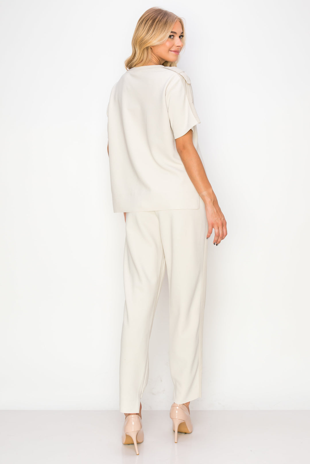 Katie Crepe Knit Pant