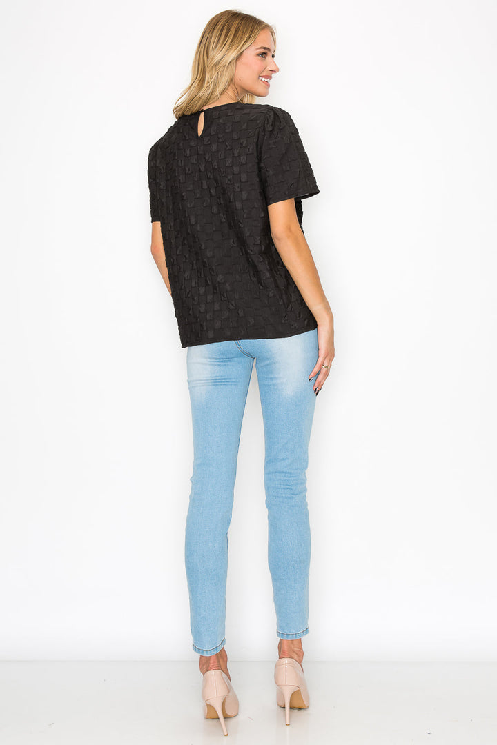 Kimmie Textured Woven Top