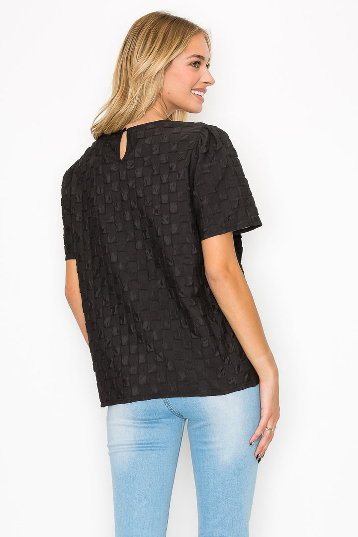 Kimmie Textured Woven Top