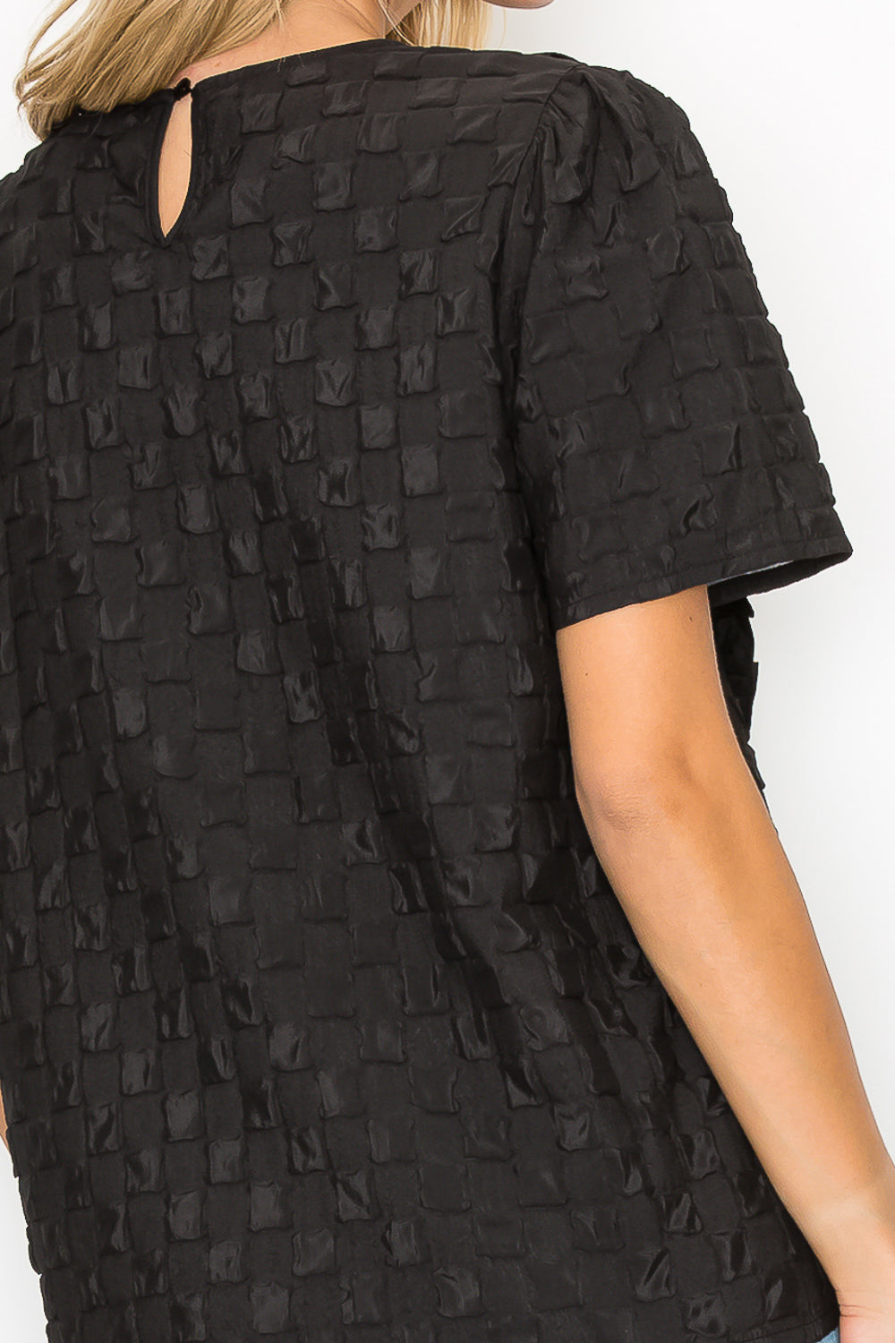 Kimmie Textured Woven Top