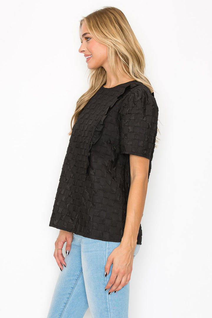 Kimmie Textured Woven Top