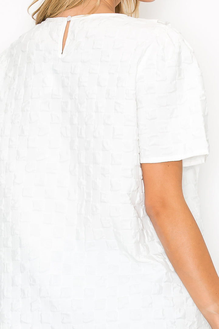 Kimmie Textured Woven Top