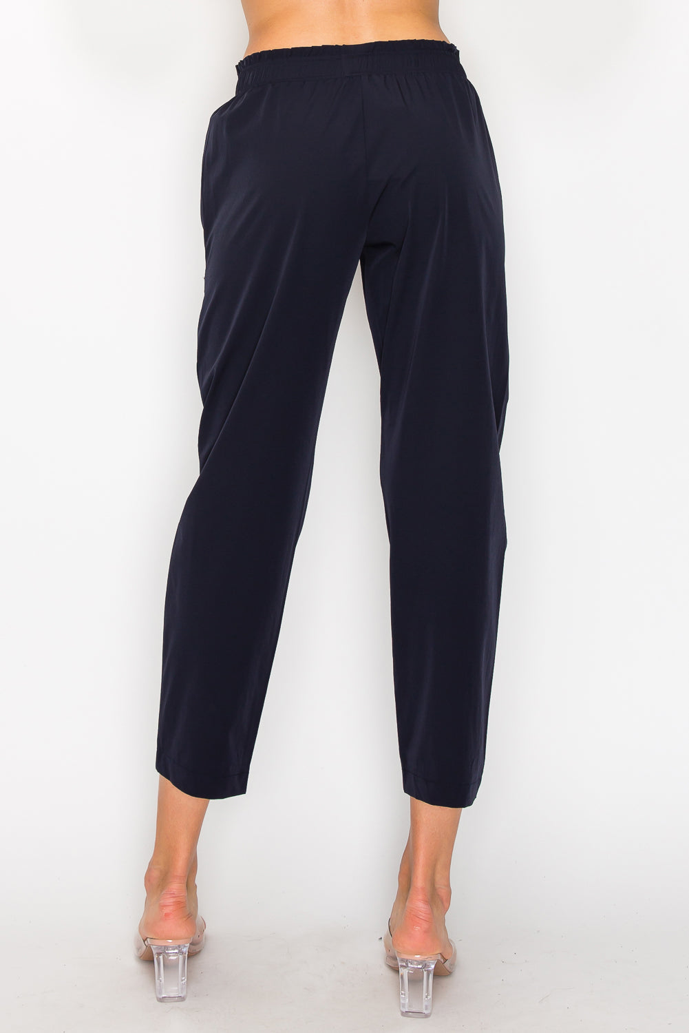 Welisa Woven Pant with Beading Trim