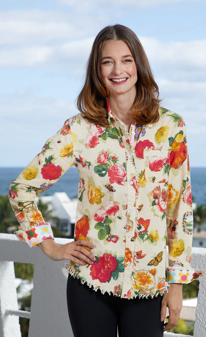 Cape Cod Tunic Botanical Print