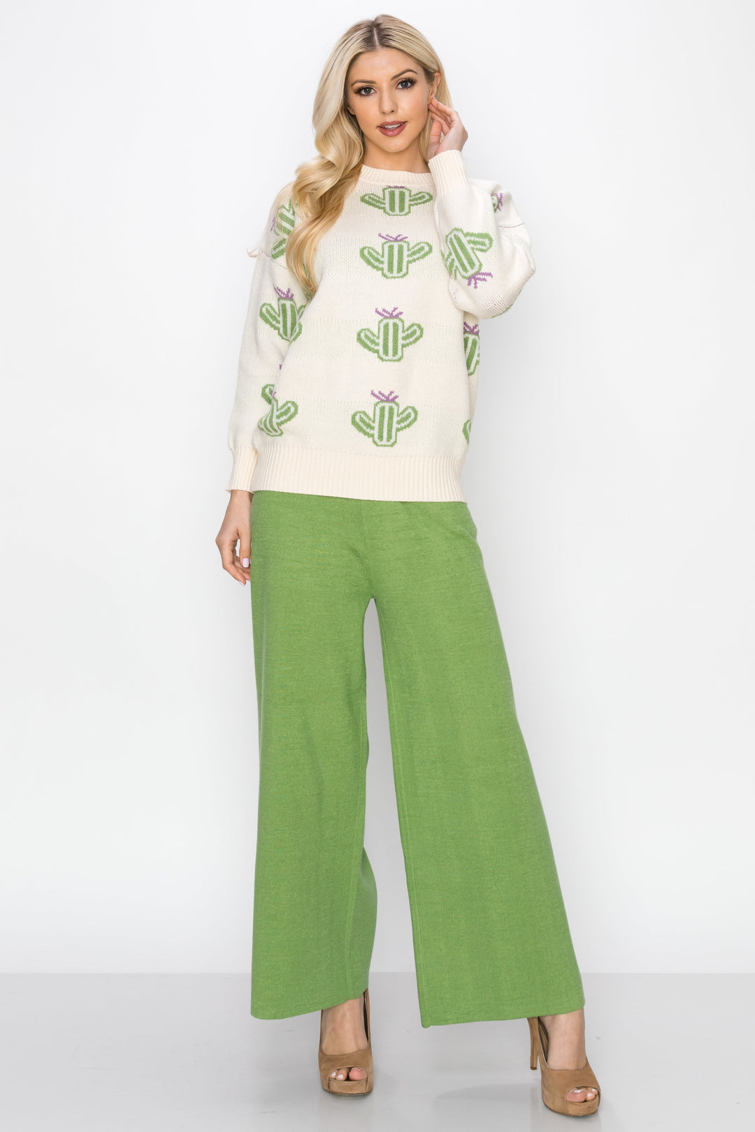 Sian Ribbed Knitted Pant