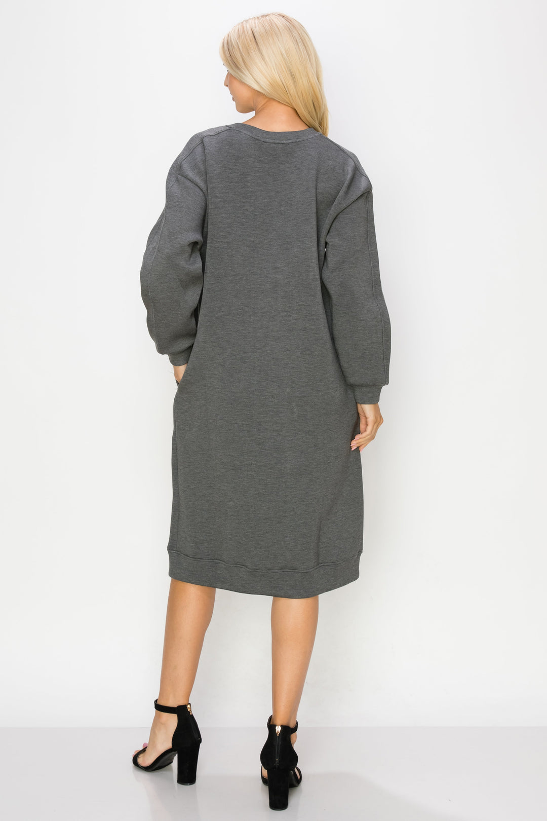 Finna French Scuba Knit Dress