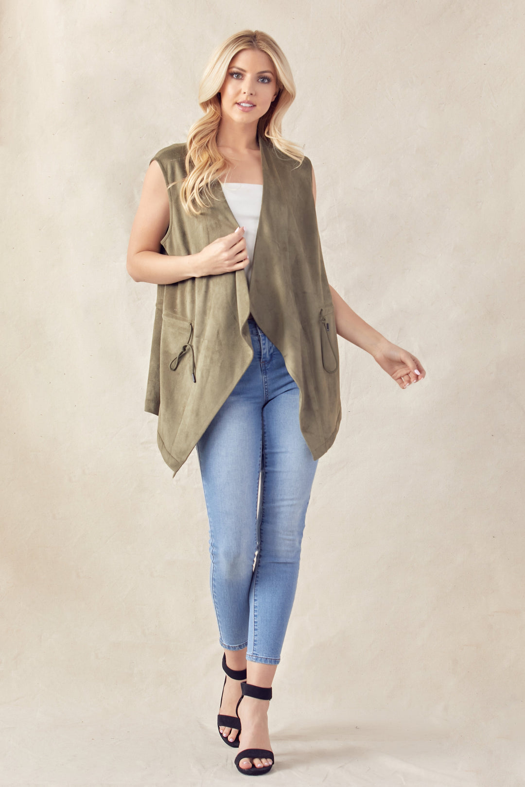 Anna Suede Vest