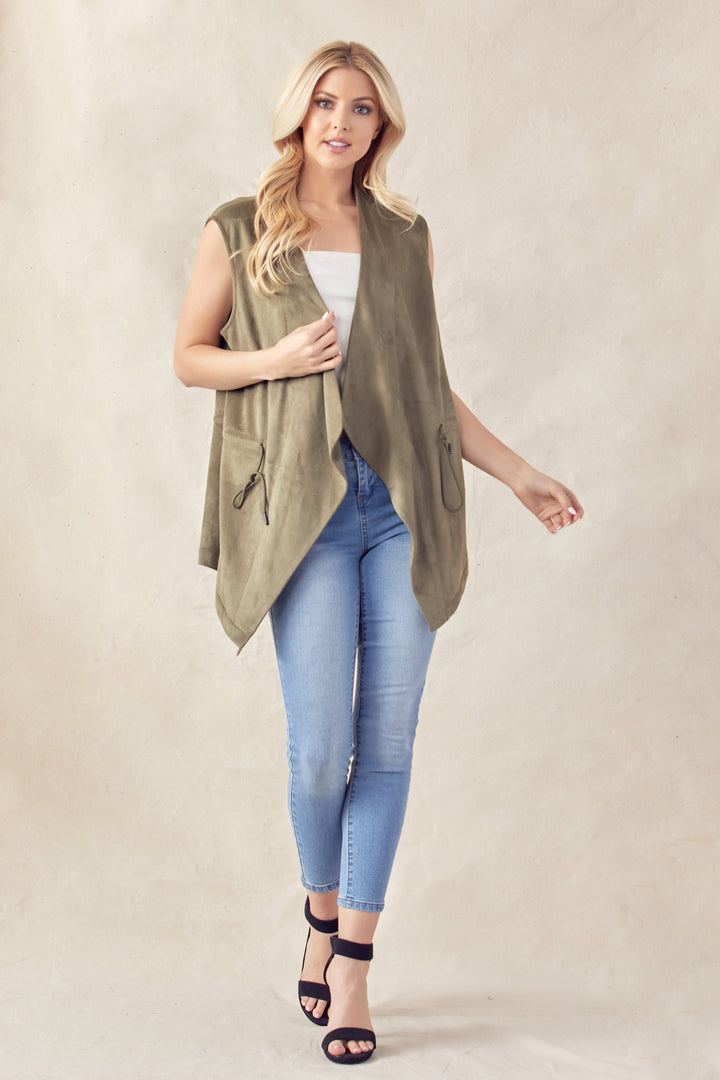 Anna Suede Vest