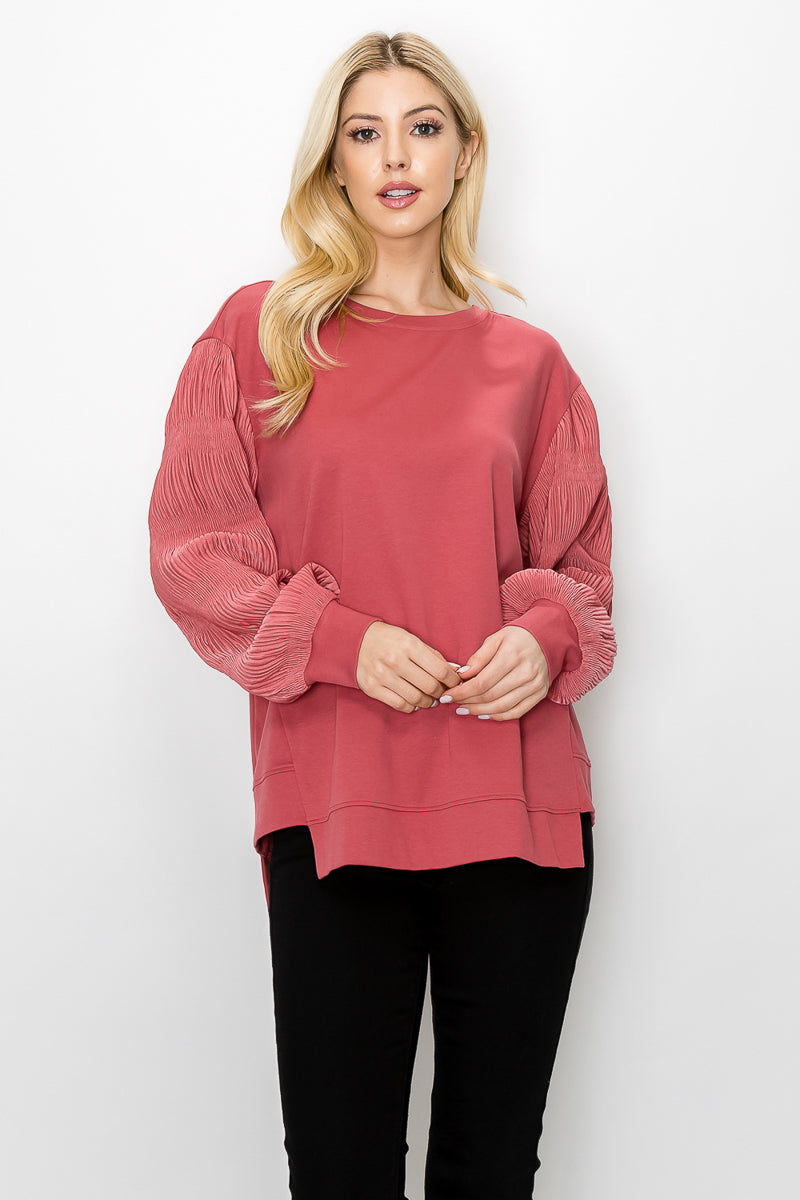 Radana Pointe Knit Top