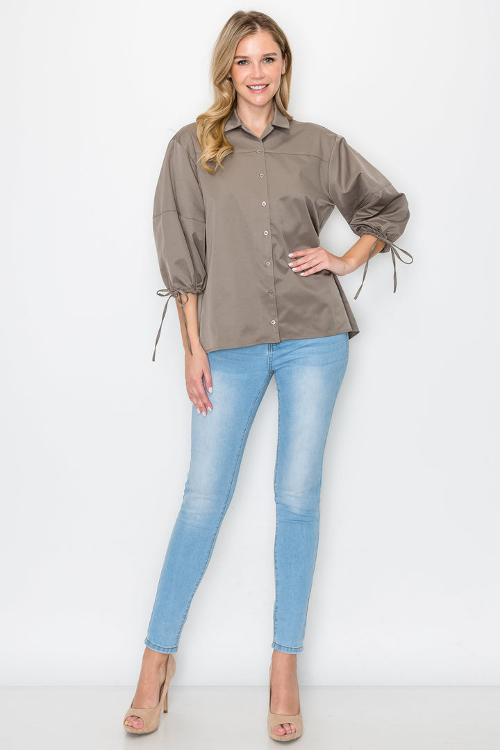 Winnie Woven Shirt Top