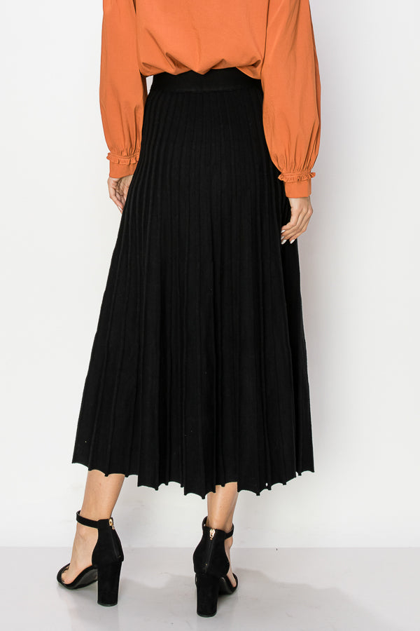 Sanaa Knitted Ribbed Skirt