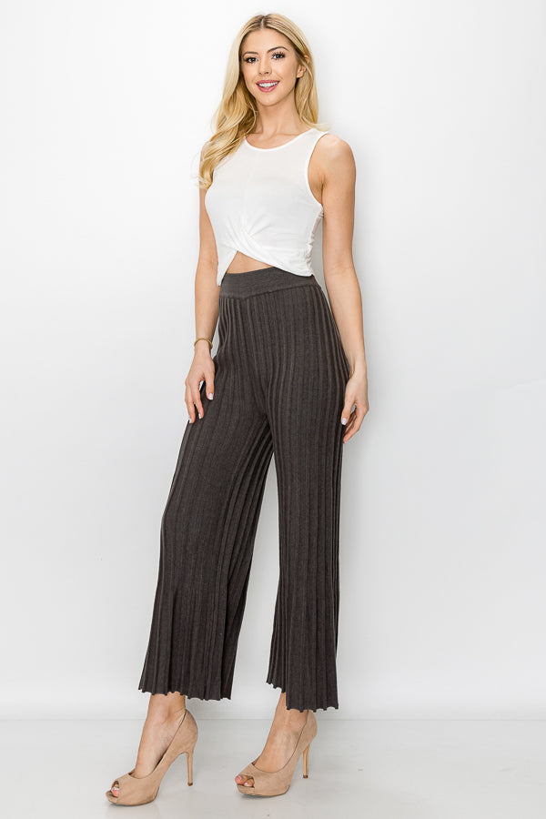 Selie Knitted Ribbed Pant