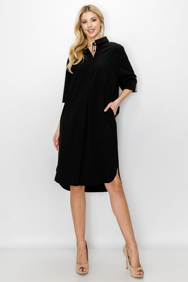 Wendi Woven Tunic Dress