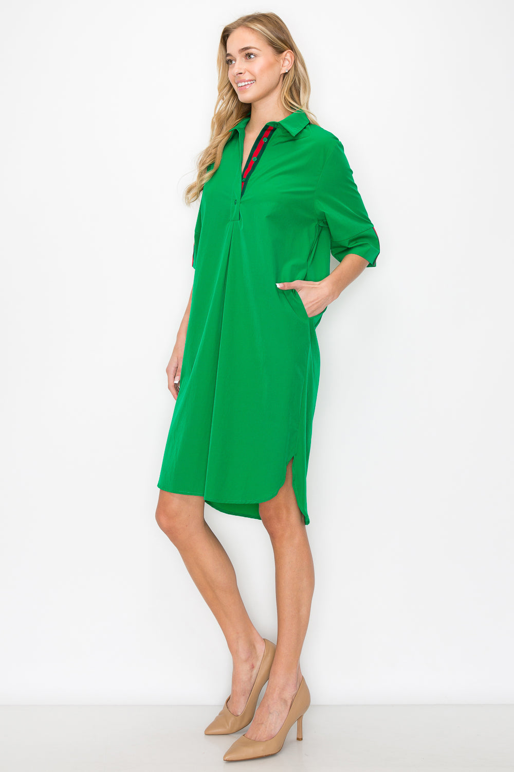 Wendi Woven Tunic Dress