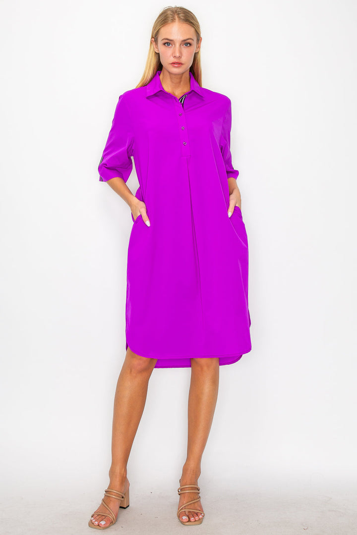 Wendi Woven Tunic Dress