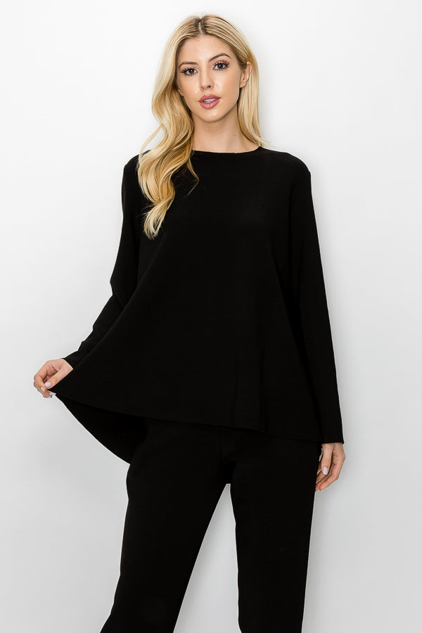 Kailla Crepe Knit Top