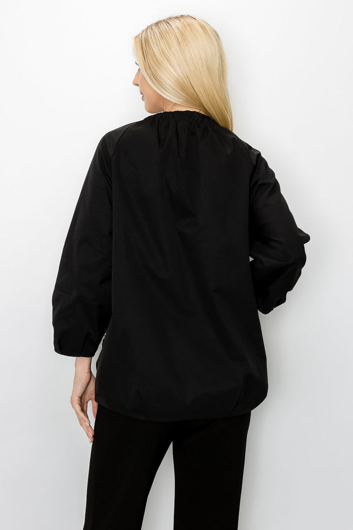 Jerrica Woven Full Zip Jacket