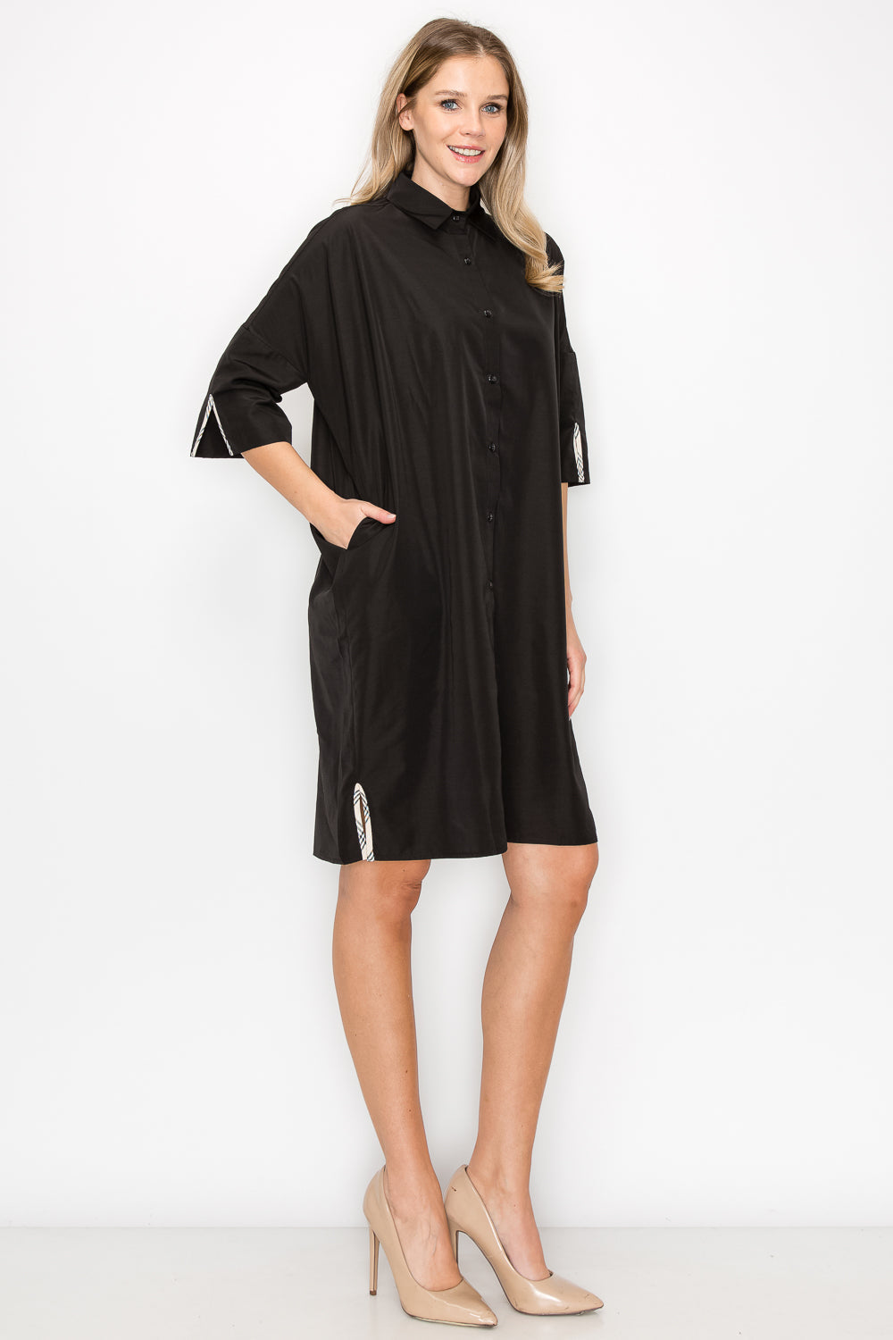 Whitney Woven Tunic Dress