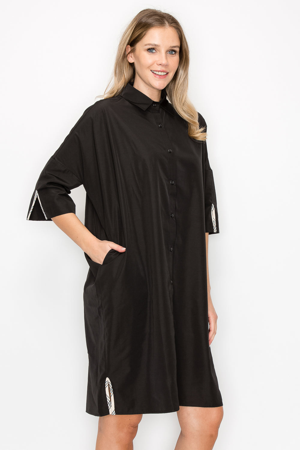 Whitney Woven Tunic Dress