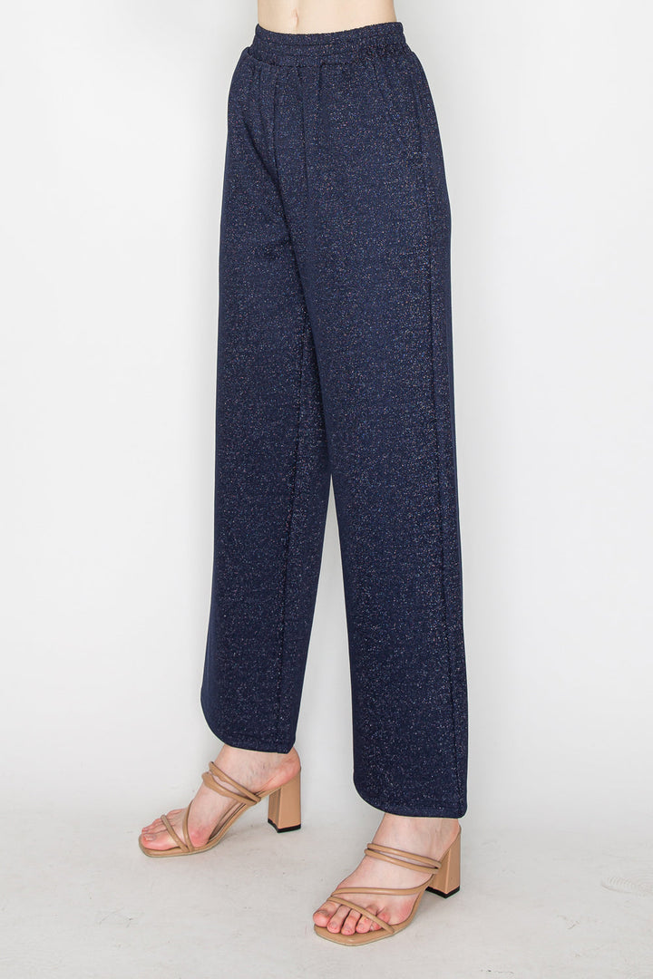 Kris Sparkling Stretch Knit Pant