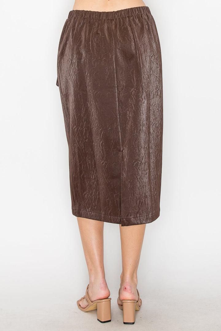 Lori Leather Skirt