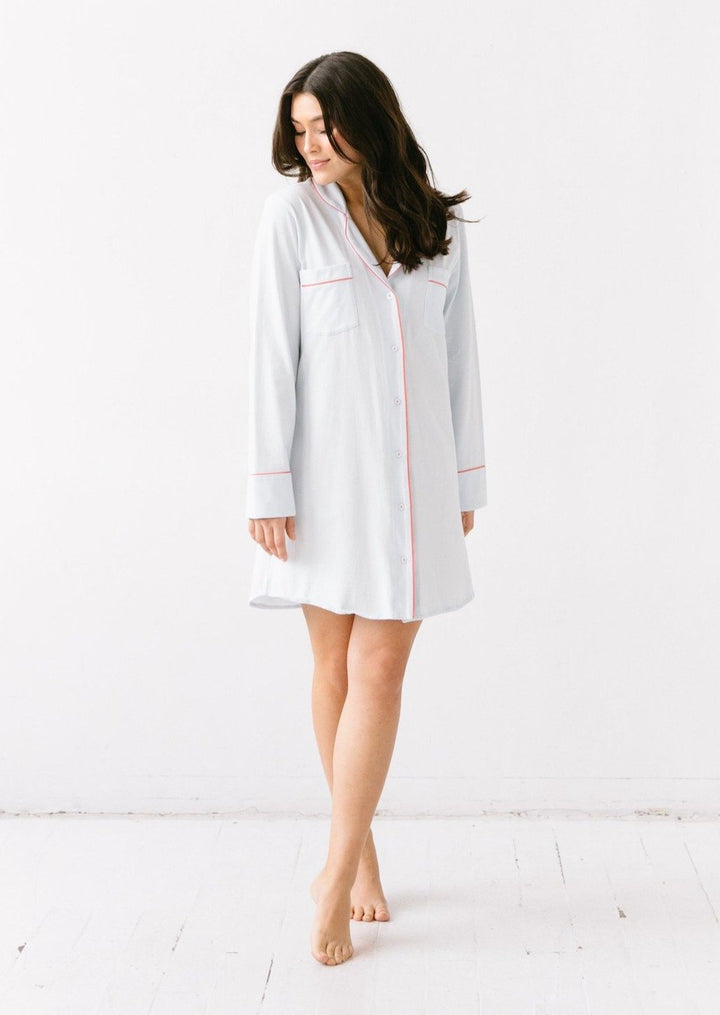 SALUA Sleep Shirt in Pima Cotton