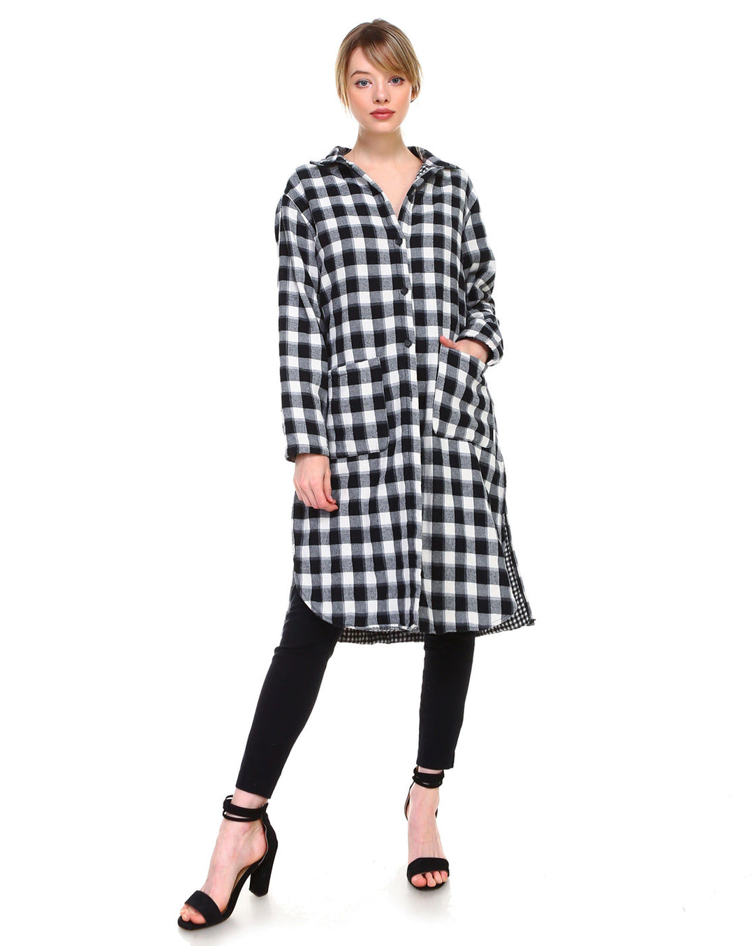 Polly Plaid Thick Flannel Jacket