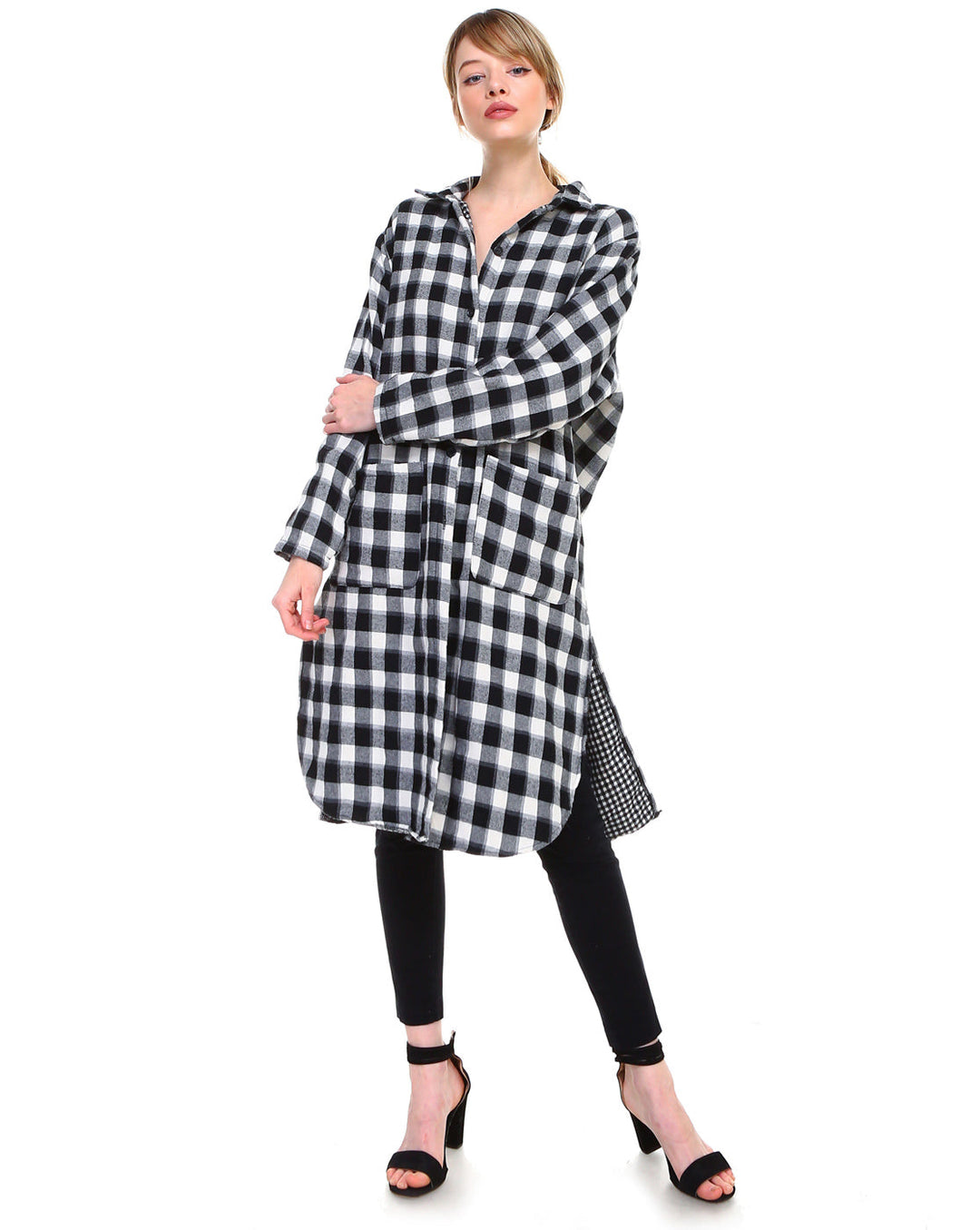 Polly Plaid Thick Flannel Jacket