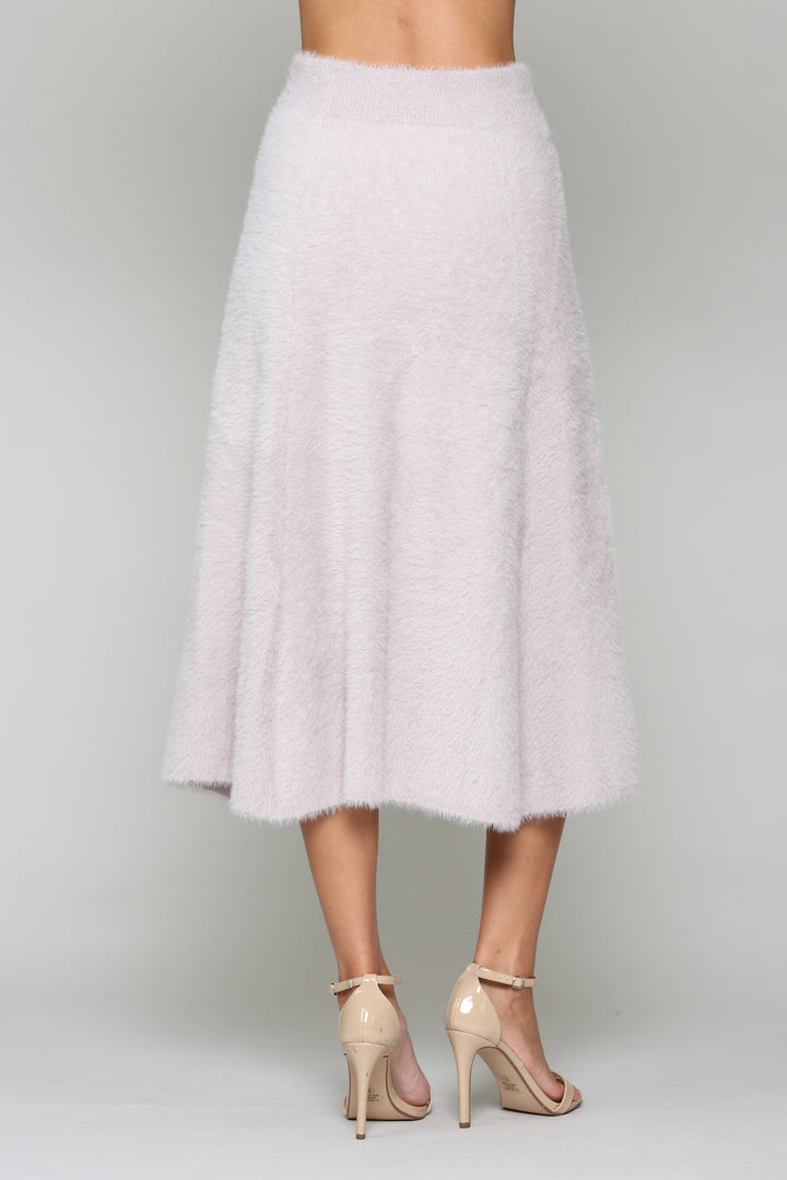 Stephanie Sweater Brushed Knitted Skirt